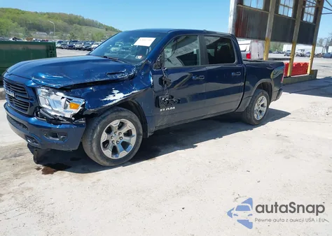 2021 Ram 1500 Big Horn 4X4 5'7 Box from USA, damaged, VIN 1C6SRFFT6MN827214